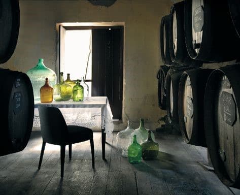 Fûts de madère entreposés dans un grenier, méthode canteiro © IVBAM / Christophe Macra